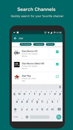 DTH Channel Selector: Optimize Channels & Bouquets स्क्रीनशॉट 5