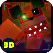 Five nights cube icon