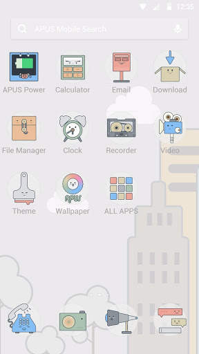 Elfish-APUS Launcher theme screenshot 2