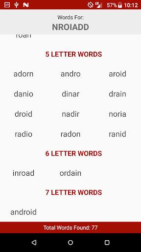 Word Finder screenshot 3