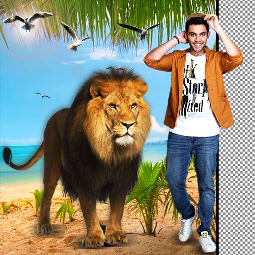Wild Animal Photo Frames - Background Eraser 1.8