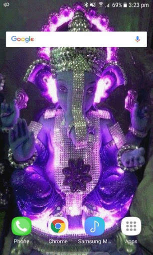 Ganesh Ji Live Wallpaper screenshot 2