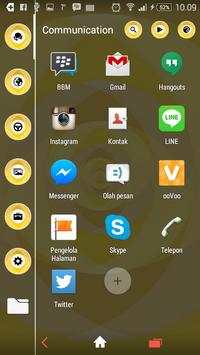 Orange Smart Launcher Theme screenshot 5