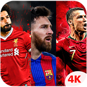 ⚽Football Player 4K Wallpapers - World Top 10🔥 icon