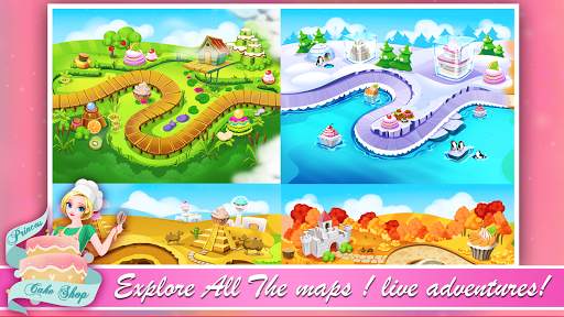 Princess cakes shop : Anna cooking Game screenshot 6