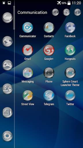 Smart Launcher Theme Sphere screenshot 3