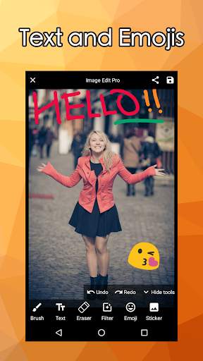 Image Edit Pro - Filters, Emojis, Stickers screenshot 1