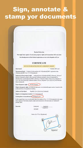 DocoScan screenshot 2