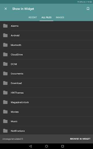 File Widget - home screen file browser and viewer screenshot 9