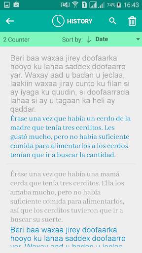 Somali Spanish Translator screenshot 4