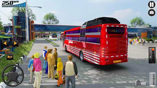Euro Bus Simulator-Bus Games screenshot 6