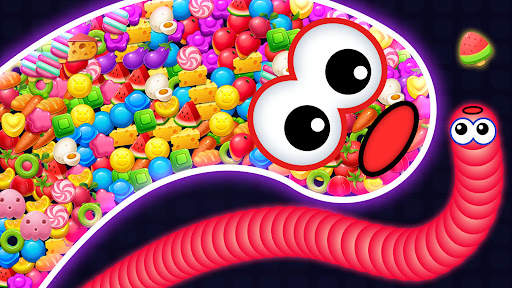 Worm Race - Snake Game screenshot 2