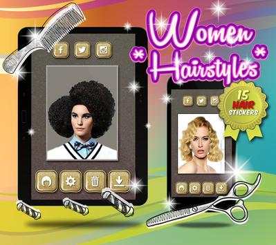 Women Hairstyles Photo Montage screenshot 2