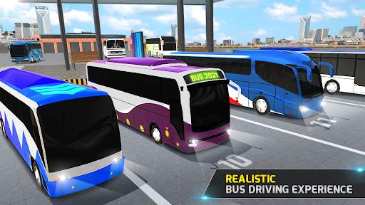 City Bus Parking Bus Simulator screenshot 1