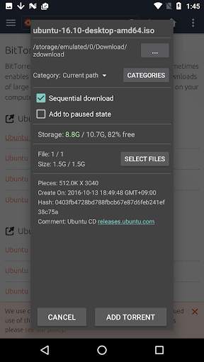 zetaTorrent - Torrent App 2 تصوير الشاشة