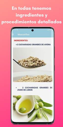 Mascarillas Naturales Caseras screenshot 4