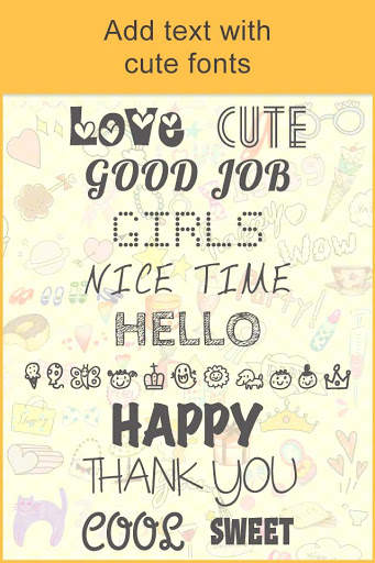 Collage&Add Stickers papelook screenshot 5