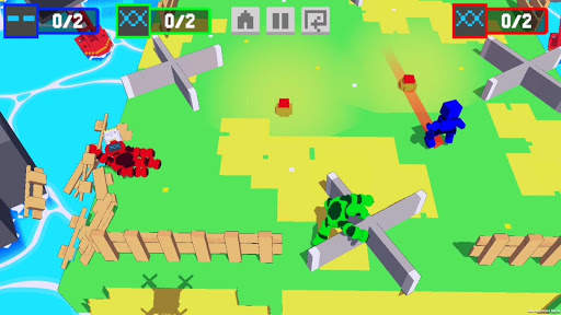 Robot Battle 1234 player offline mutliplayer game screenshot 6