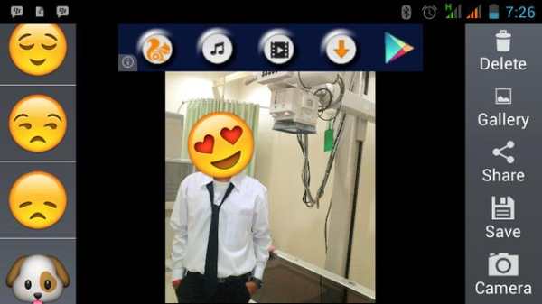CAMERA STICKER FX screenshot 1