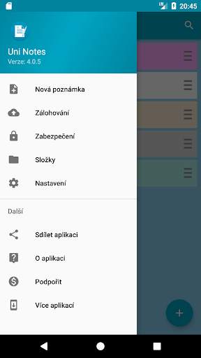 Uni Notes - Poznámky скриншот 4