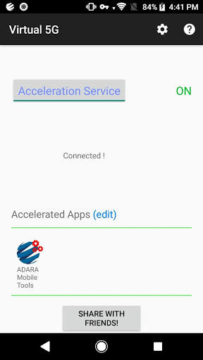 ADARA Mobile Tools - SpeedTest screenshot 1