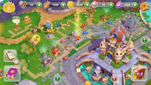 Cats & Magic: Dream Kingdom | Treasure Hunt Puzzle screenshot 6