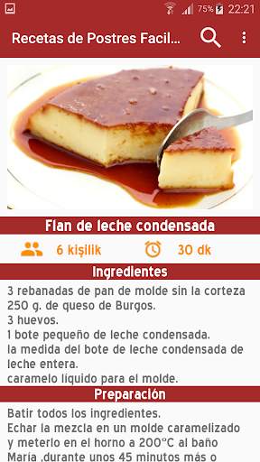 Recetas de Postres Faciles sin internet screenshot 6