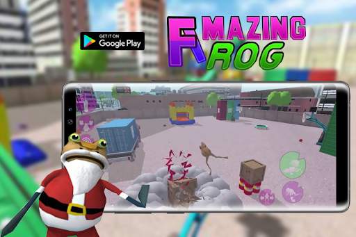 Amazing Gangster Frog Mobile - Simulator City screenshot 1