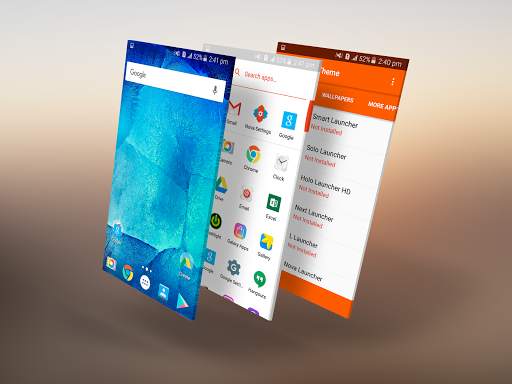 Launcher and theme for LG V30 screenshot 4