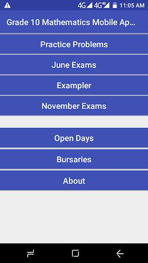 Grade 10 Mathematics screenshot 1