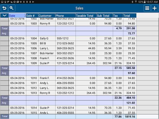 SailformsPlus Forms Database скриншот 11
