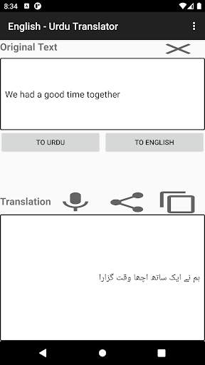 English - Urdu Translator скриншот 3