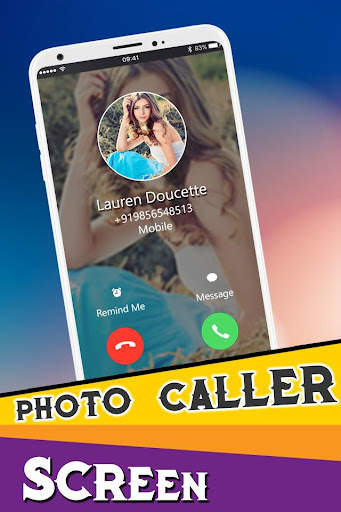Photo caller Screen – HD Photo Caller ID screenshot 1