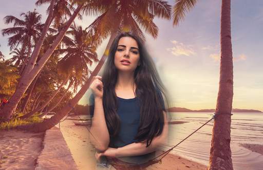 Beach Photo Editor - double pic style exposure new screenshot 3