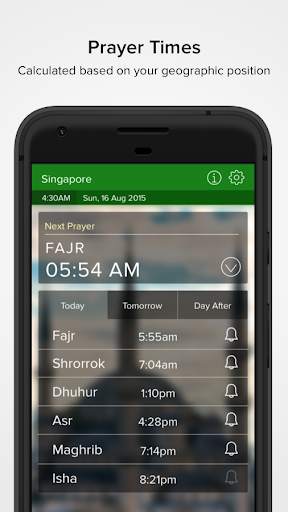 Muslim World: Elegant Prayer Times screenshot 2