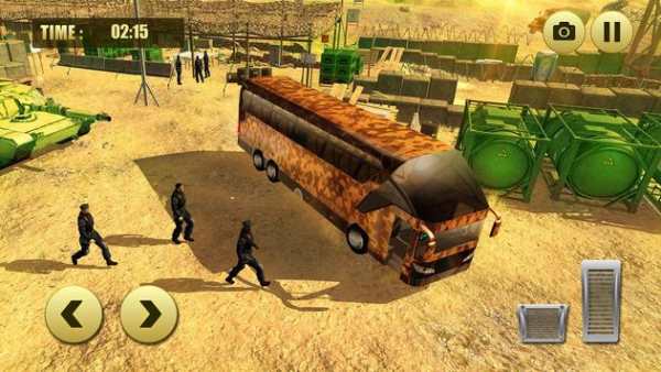 Offroad Army Coach Bus driver Hill Simulator 18 screenshot 2