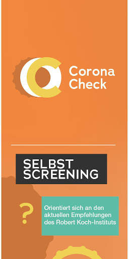 Corona Check Screening скриншот 1