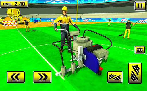 Football Stadium Builder: New 3D Construction Game screenshot 8