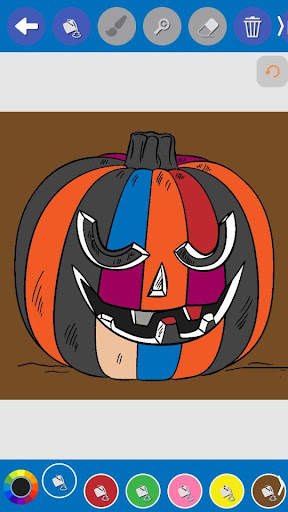 Halloween games coloring screenshot 3