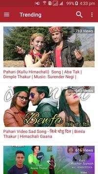 Pahari Song - Pahadi Gane : Video स्क्रीनशॉट 2