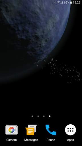 Asteroids Live Wallpaper screenshot 2