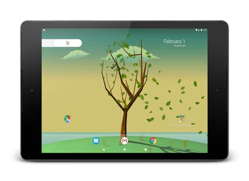 Tree With Falling Leaves Live Wallpaper - FREE screenshot 9
