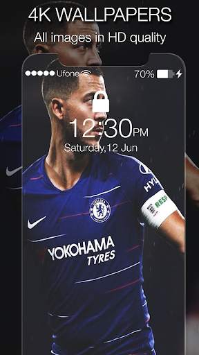 Football 4k Screen Lock screenshot 4
