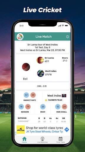 Cricket Exchange - Live Score screenshot 2