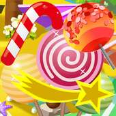 Candy Lollipop Rainbow Match 3 game