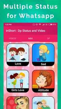 inShort : Dp Status and Video screenshot 7