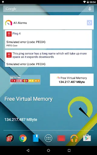 PRTG for Android скриншот 14