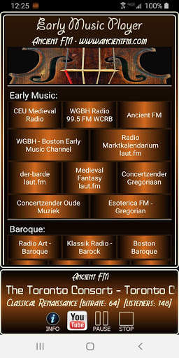 Early Music Player screenshot 1