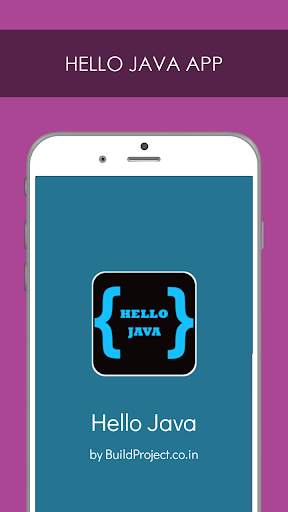 Hello Java - App for core java beginners screenshot 1