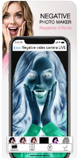 Color Negative Camera - Negative video maker LIVE screenshot 3